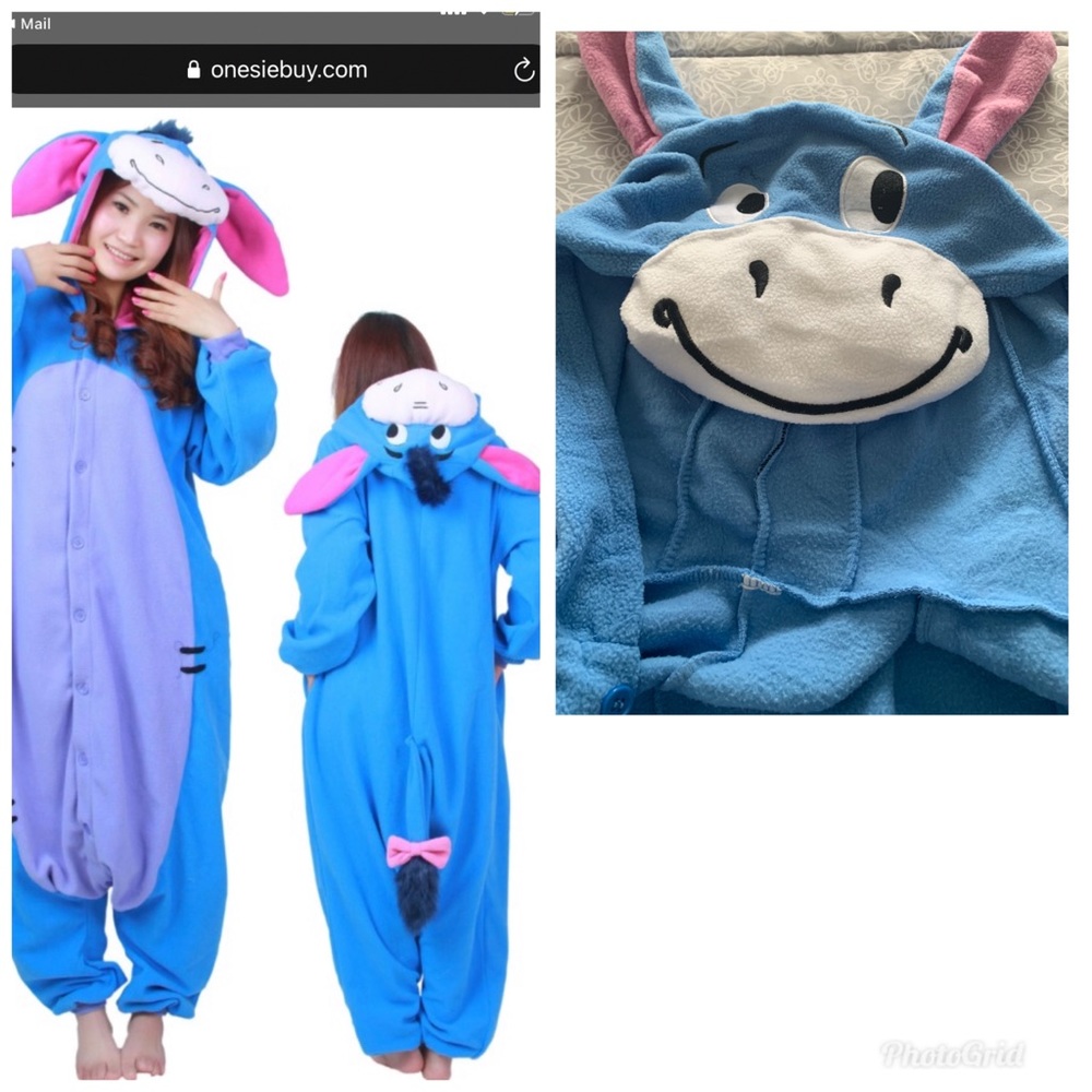 Adult Onesie Eeyore